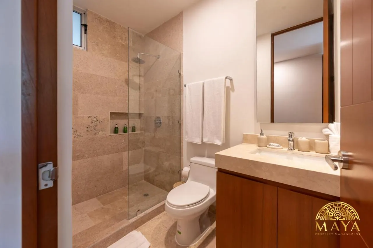 Дом отдыха Nhoa 208C Lux 1Br Condo Jungle View In Aldea Zama Тулум Мексика