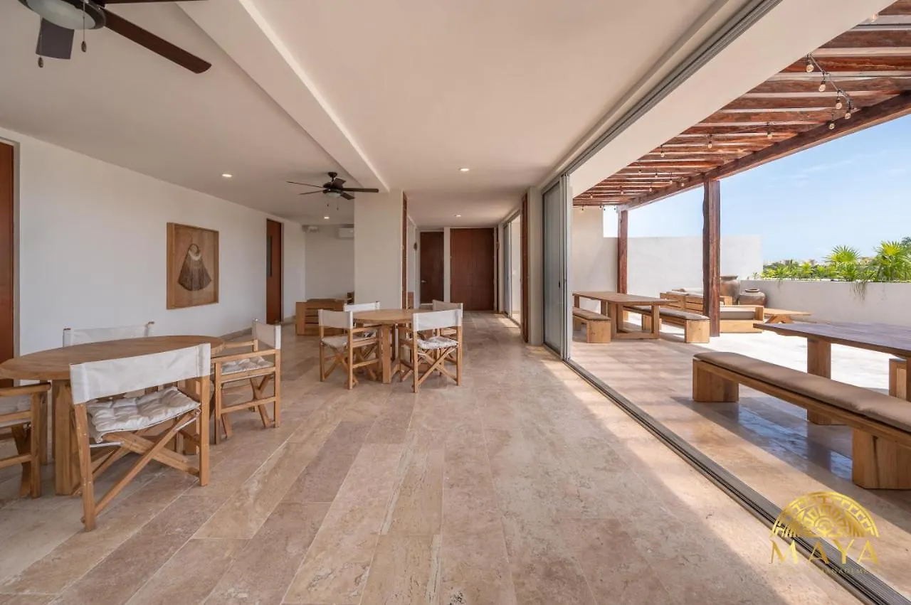 Дом отдыха Nhoa 208C Lux 1Br Condo Jungle View In Aldea Zama Тулум Мексика