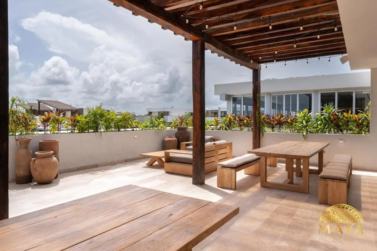 Nhoa 208C Lux 1Br Condo Jungle View In Aldea Zama Тулум Дом отдыха