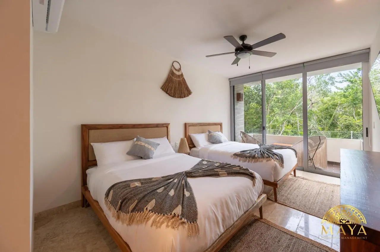 Nhoa 208C Lux 1Br Condo Jungle View In Aldea Zama Тулум Дом отдыха