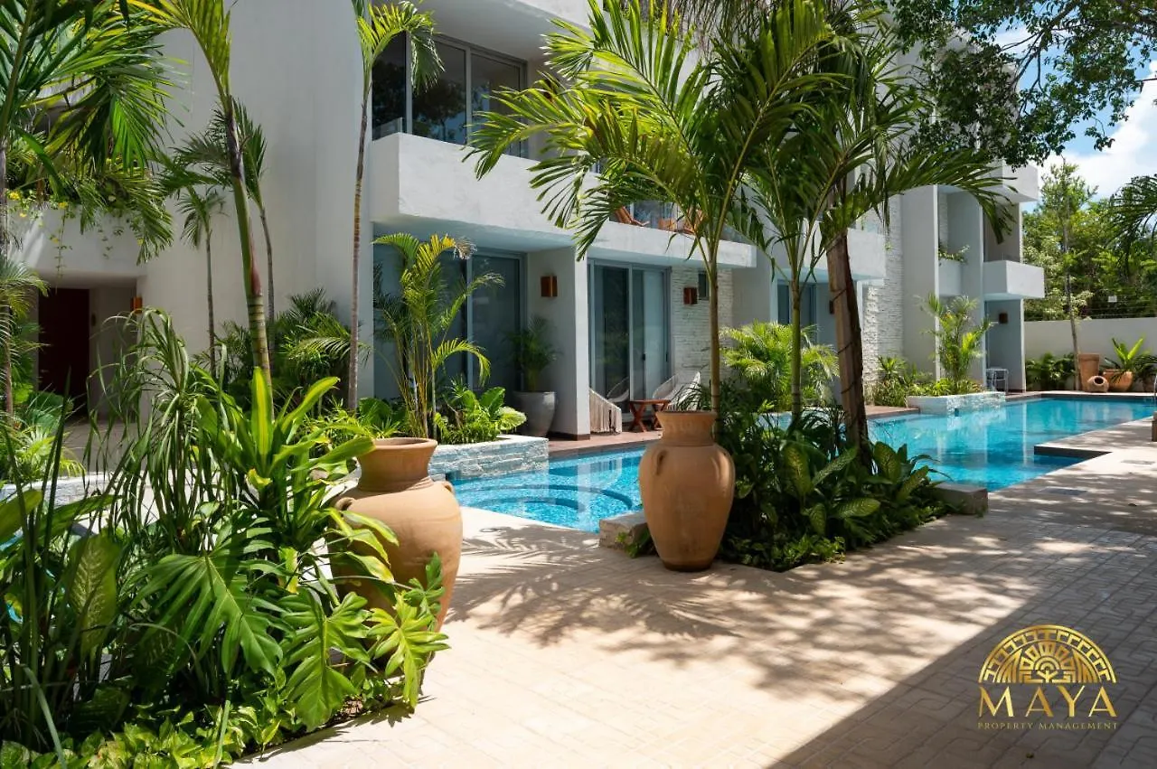 Дом отдыха Nhoa 208C Lux 1Br Condo Jungle View In Aldea Zama Тулум